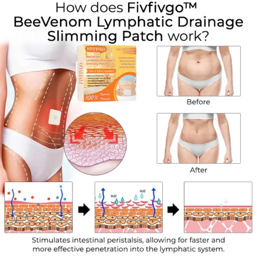 Fivfivgo™ BeeVenom Lymphdrainage-Pflaster zum Abnehmen - Image 5