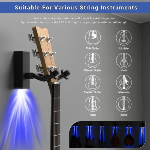 LED Guitar Stand