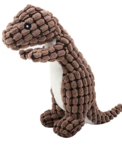 LEBURI® Squeaky Plush Dinosaur Dog Toys