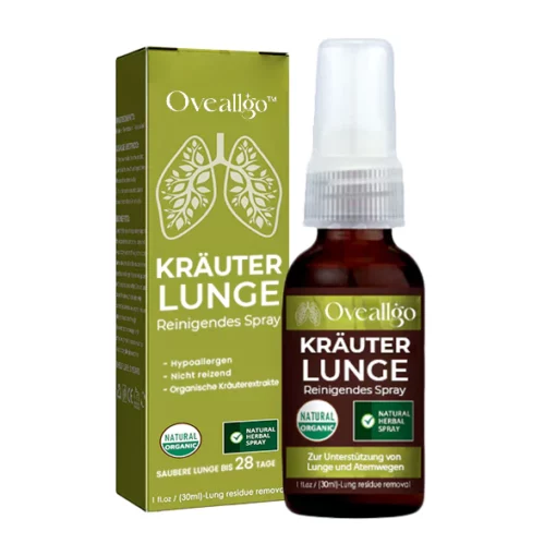 Oveallgo™ FRESH BreatheWell Natürliches Kräuterspray für Lungen- und Atemwegsunterstützung