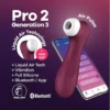 Nurbini™ Pro 2 Generation-Air-Pulse Clitoris Stimulating Vibrator with Liquid-Air Technology