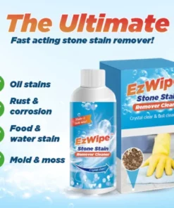 EzWipe™ Stone Stain Remover Cleaner