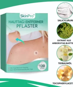 SkinPro™ Hauttag-Entferner-Pflaster