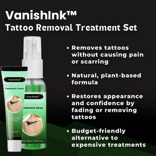 VanishInk™ Tattoo Removal Treatment Set