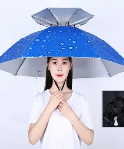 Outdoor Double Layer Umbrella Hat