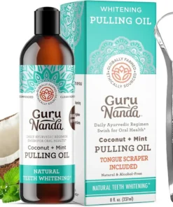 GURU NANDA™️ COCONUT OIL PULLING W/ ESSENTIAL OILS