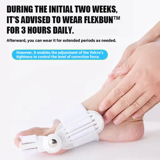 FlexBun™ Adjustable Painless Bunion Splint Corrector