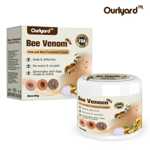 Ourlyard™ Bee Venom Mole and Wart Treatment Cream