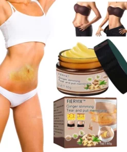 Fieryix™ Ginger Slimming Cream Peel Off Body Mask