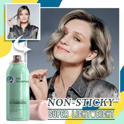 Dry Shampoo Fluffy Volumizing Hair Spray - Image 2