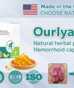 Ourlyard™ Natural Herbal Strength Hemorrhoid Capsules