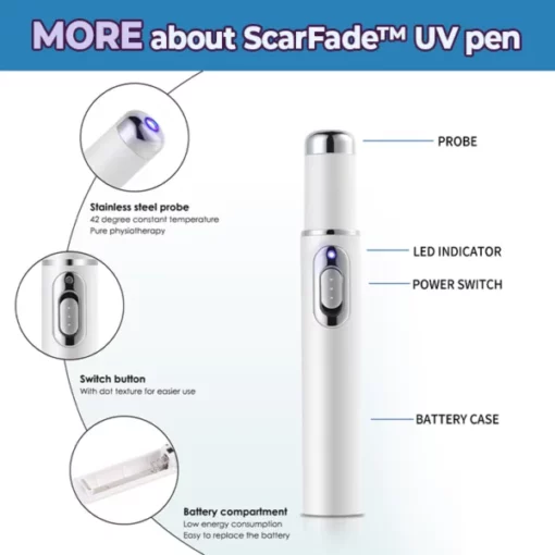 ScarFade™ UV Phototherapy Scar Removal Pen - Image 5