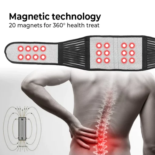 HEALTHTECH™ Magnetic Lower Back Pain Relief Belt - Image 4