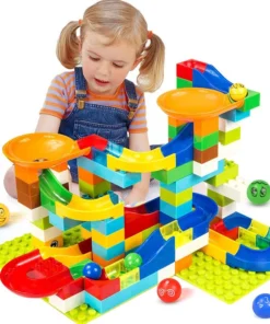 Marble Run Building Blocks Toy