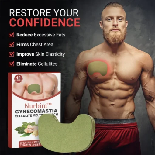 Nurbini™ Gynecomastia & Cellulite Reduction Patches