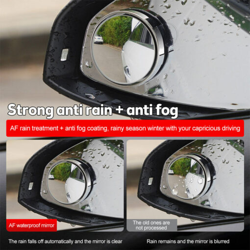 Suction Cup Car Convex Blind Spot Mirror (1 Set / 2 Pcs) - Image 12