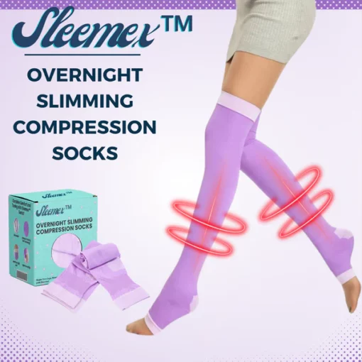 Sleemex™ Overnight Slimming Compression Socks - Image 4