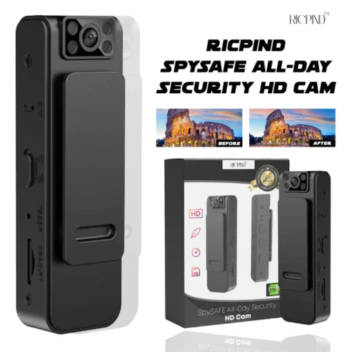 RICPIND SpySAFE All-Day Security HD Cam