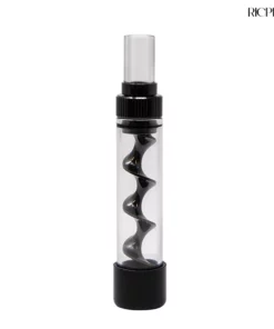 RICPIND Mini Glass SpiralDesign Pipe