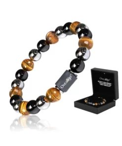 Oveallgo™ Pulsera de la Suerte Triple Protección – Desintoxicación y Pérdida de Peso