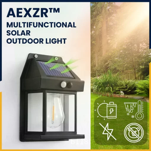 AEXZR™ Multifunctional Solar Outdoor Light