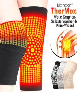 Biancat™ TherMoxa Wolle Graphen-Selbsterwärmender Knie-Wickel