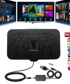 Spider pattern new HDTV cable antenna 4K