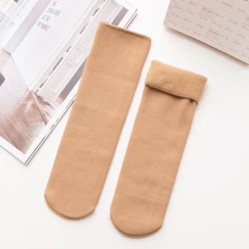 🔥 PROMOTION🔥🌼2023 NEW Snugly Velvet Winter Thermal Socks - Image 19