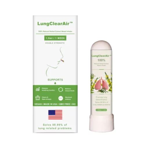 LungClearAir® Nasal Inhaler – Powerful Lung Support & Cleanse & Respiratory - Image 4