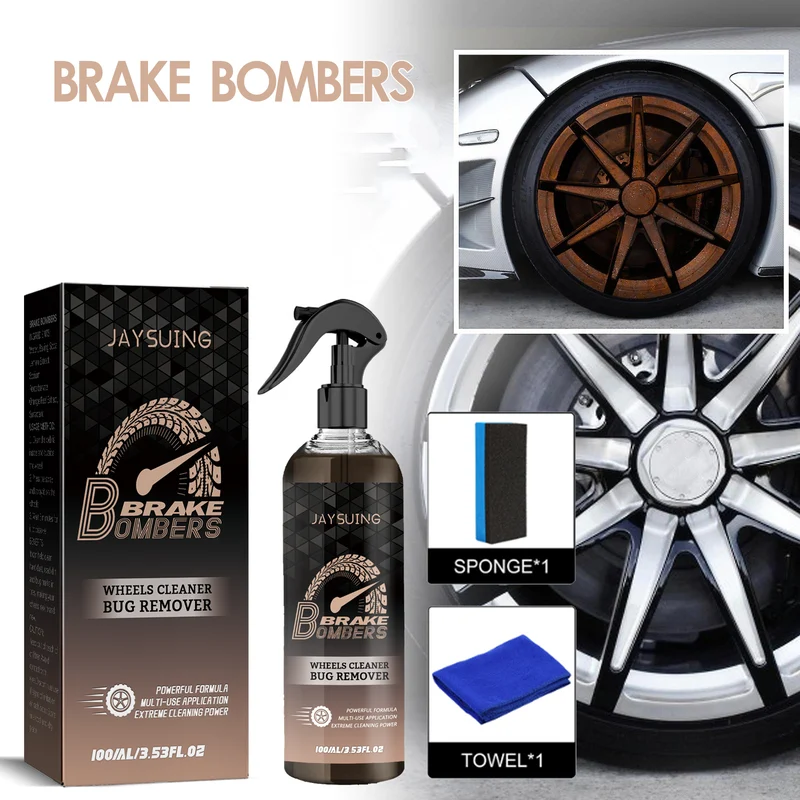 2*STEALTH GARAGE BRAKE Bomber Non-AcidWheel Cleaner, Perfect for