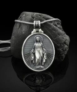 Virgin Mary Necklace