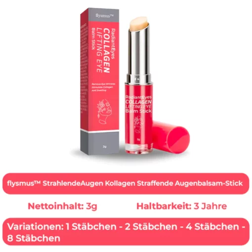 flysmus™ StrahlendeAugen Kollagen Straffende Augenbalsam-Stick - Image 5