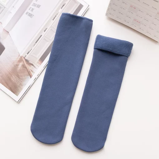 🔥 PROMOTION🔥🌼2023 NEW Snugly Velvet Winter Thermal Socks - Image 9