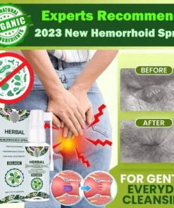 💥2023 Experts Recommend Product - Herbal Hemorrhoids Spray - Permanent Removal & No Recurrence