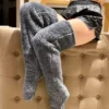 Fuzzy Legs Sock Slipper