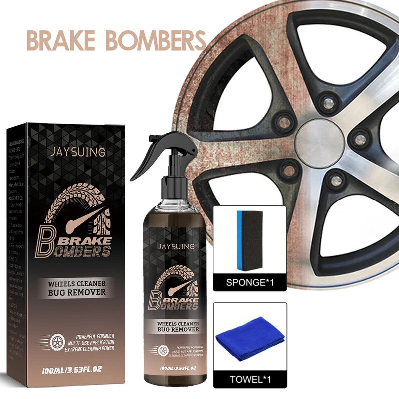 Stealth Garage Brake Bomber, Acid-free Wheel Cleaner Spray, Brake