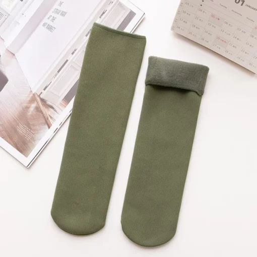 🔥 PROMOTION🔥🌼2023 NEW Snugly Velvet Winter Thermal Socks - Image 3