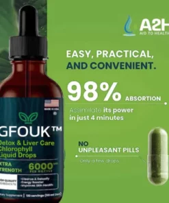 GFOUK™ Detox & Liver Care Chlorophyll Liquid Drops