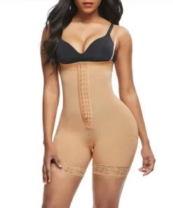 Tummy Compression Bodysuit Shaper With Butt Lifter