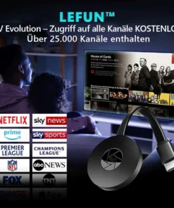 LEFUN™ TV-Streaming-Gerät - kostenloser Zugang zu allen Kanälen