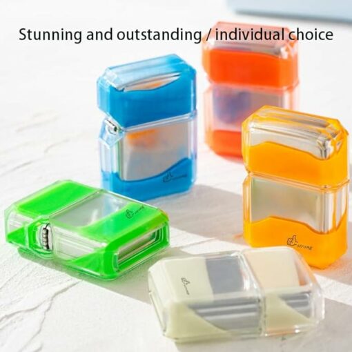 Cool Fluorescent Color Quicksand Windproof Lighter - Image 5