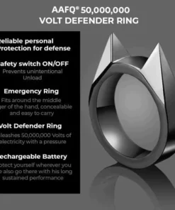 AAFQ™ 50000000 Volt Defender Ring