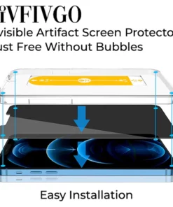 Fivfivgo™ Invisible Artifact Screen Protector -Dust Free Without Bubbles