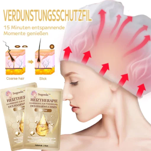 Sugoola™ Heiztherapie-Haarmaske zur Förderung des Haarwuchses - Image 7