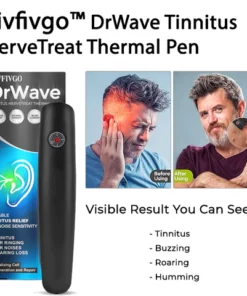 Fivfivgo™ DrWave Tinnitus NerveTreat Thermal Pen