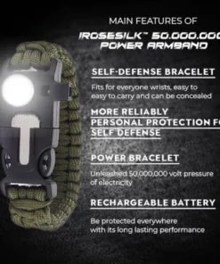 iRosesilk™ 50000000 Power Armband