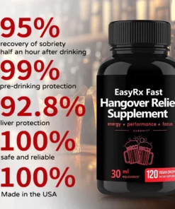 EasyRx™ Fast Hangover Relief Supplement