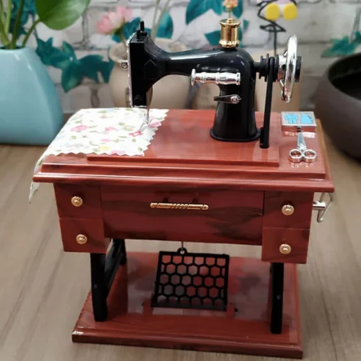 Premium Sewing Machine Music Box - Image 5