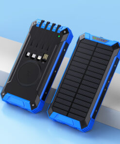 Portable Wireless Solar Power Bank