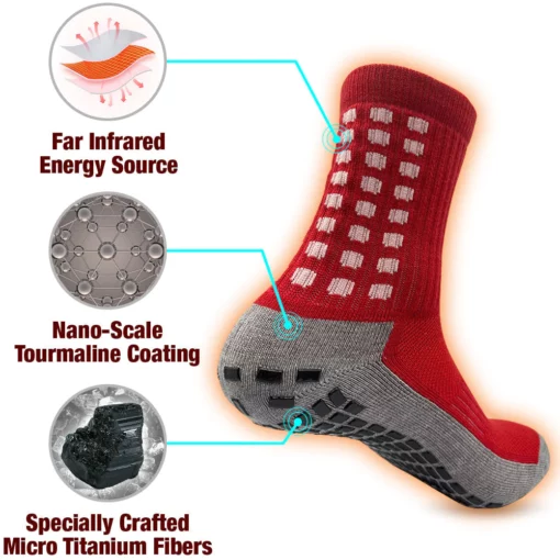 GFOUK™ PeakGrowth Far Infrared Heightening Tourmaline Socks - Image 4